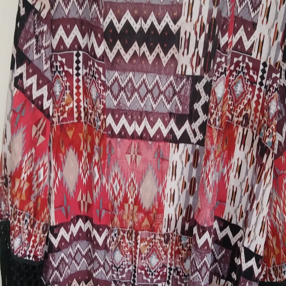 Forever 21 Shaw with fringe size S